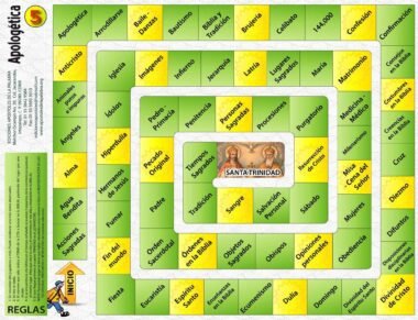 Tabla de Juegos Bíblicos (Apologética & Clasificasión de los libros de la Biblia)
